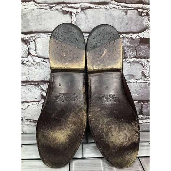 Lorenzo Banfi Brown Leather VTG Loafers Dress Shoes Men’s Sz 8.5M US/41.5-42EU main image 6